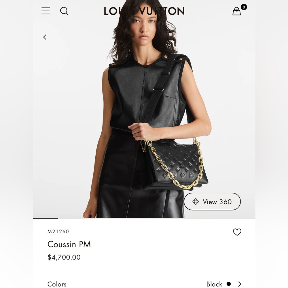 Louis Vuitton Coussin PM handbag